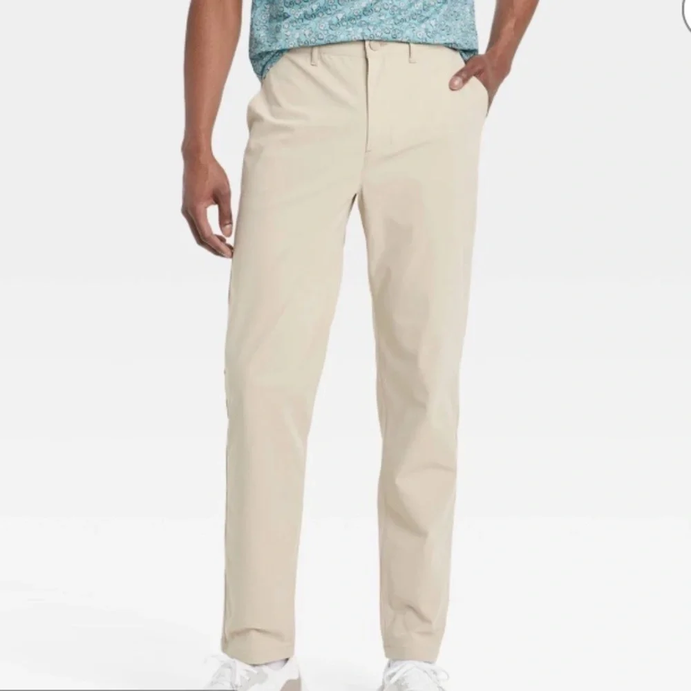 Men's All In Motion 360 Lifestyle 360 pants in Stone Sz 30X32 NWT